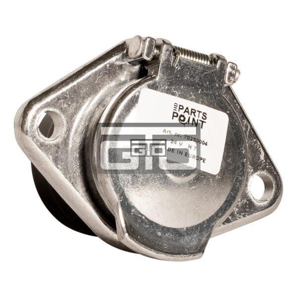 Metal socket 7p 24v N7 with screw connector