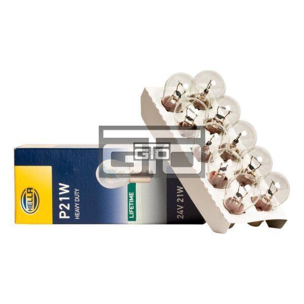Lightbulb P21W 24V21W BA15s HDE