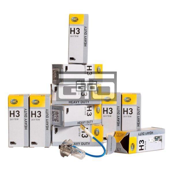 Lampen H3 24V70W PK22s