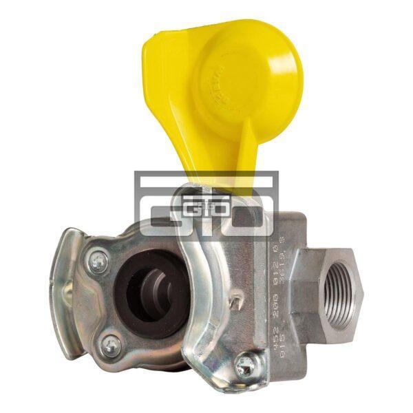 Coupling head yellow M22x1,5 Trailer side