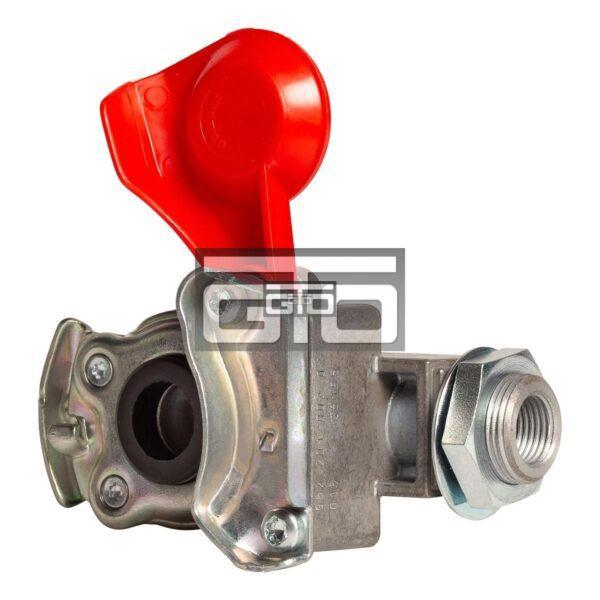 coupling head red M16x1,5 with filter Trailer side