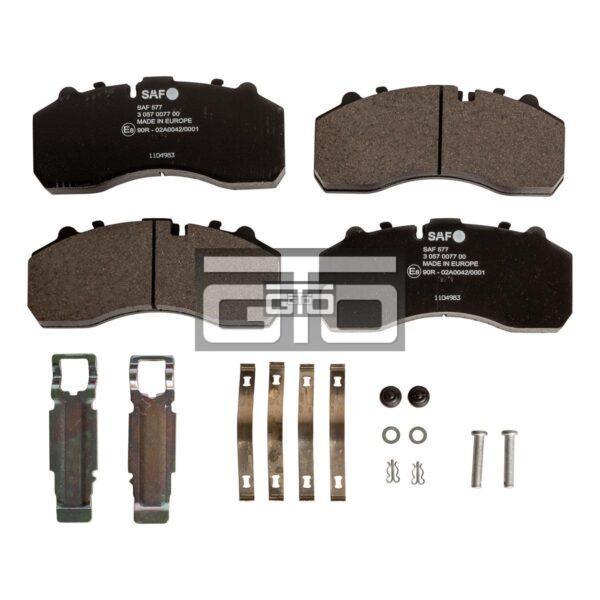 SAF BRAKE PAD SET 22,5" SN7 SAF577