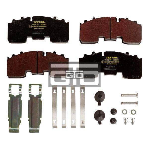 TEXTAR Bremsbelag Knorr SN6