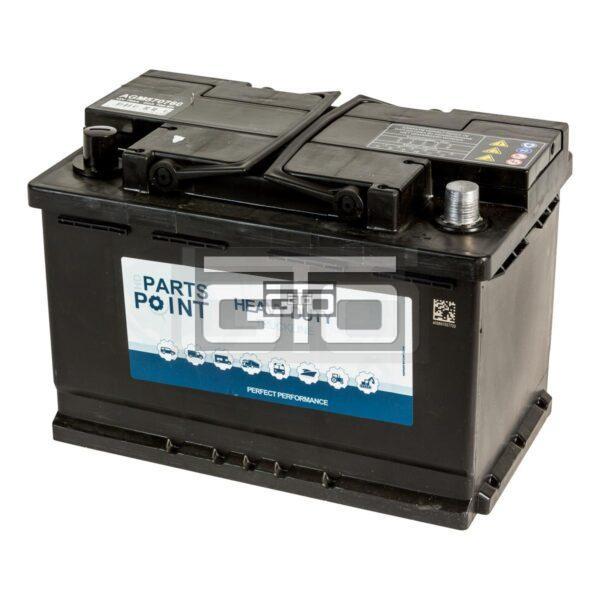HDP 12V 70AH 760EN BATTERY