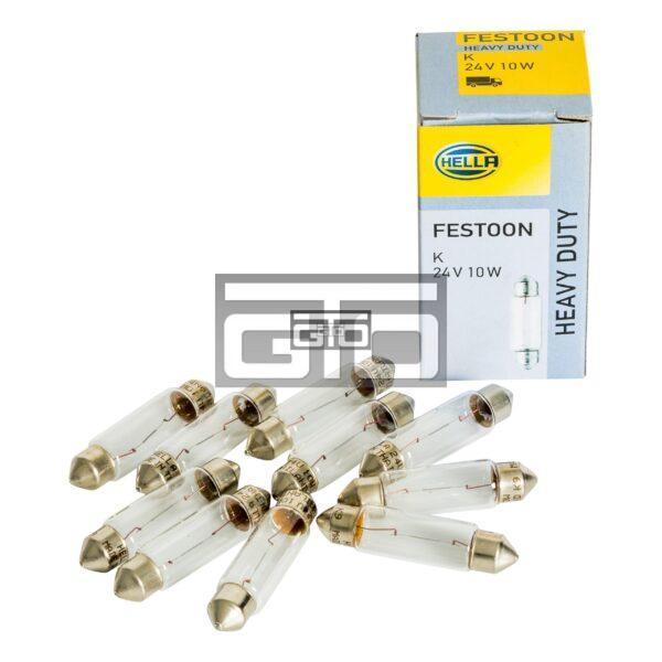 Lightbulb 24V10W SV8,5-8 HD