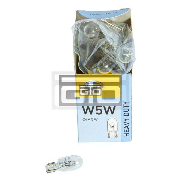 Lightbulb W5W 24V5W W2,1X9,5