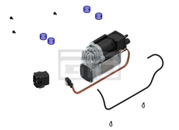 Car Compressor KIT and Solenoid Valve