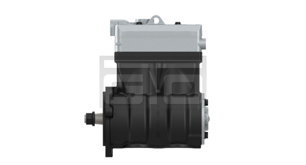 Twin-Cylinder compressor, flange mounted