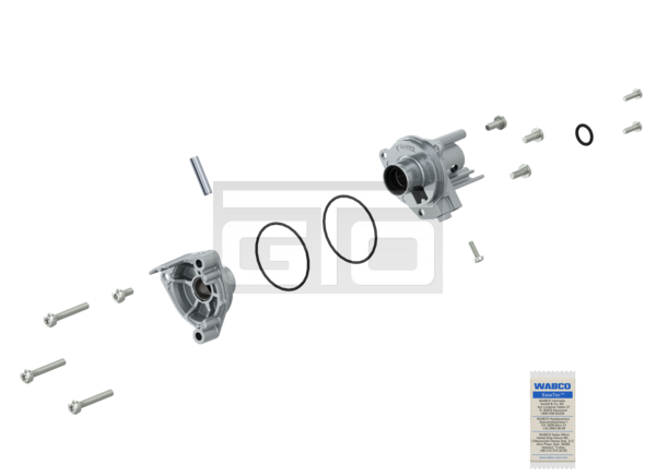 Kit: Cilinderdeksel (split Cylinder)