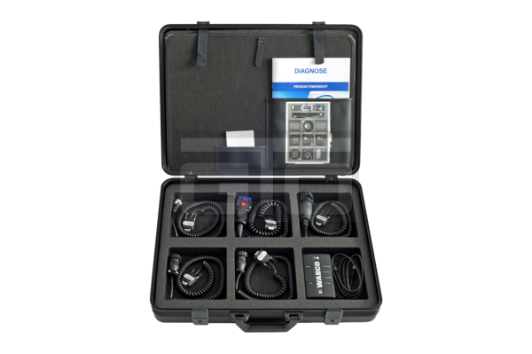 Diagnostic cable cases for bus