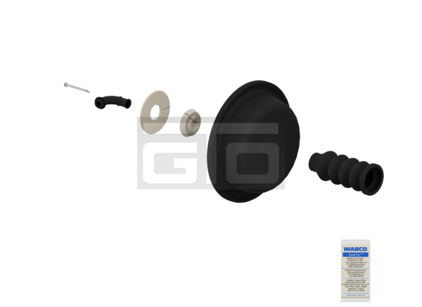 Kit: Diaphragm + Boot