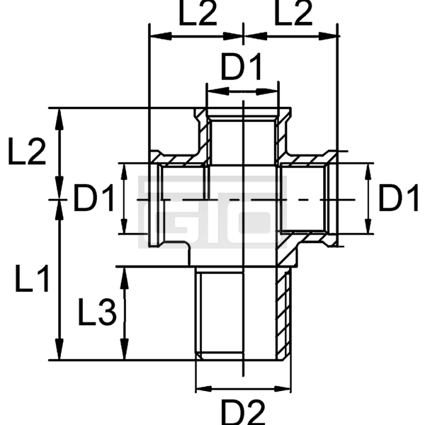 T-STUK M22BU 3XM16BI