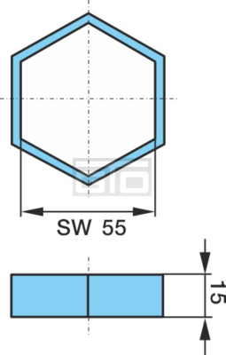 FORMTEIL SW55 VERDREHSICHERUNG (F.M36)