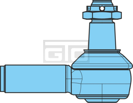 KUGELGELENK M38X1,5 40° ZF RE.