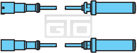 SENSOR WITH STRAIGHT PLUG