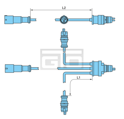 VERTEILER L1-2000/L2-1500 15080