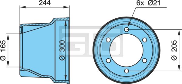 BRAKE DRUM