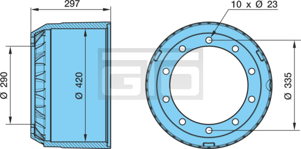 REMTROMMEL F7-RI4220/297/290/335/23/10