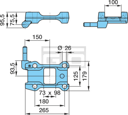 SPRING PAD:F150 LI2
