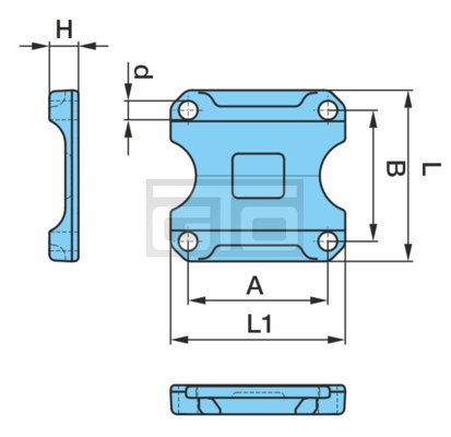SPRING PAD F150 W120 (UNDER)