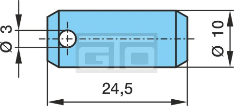 PIN Ø_10H11 X_24,5 Ø3