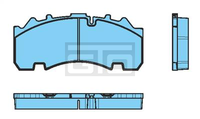 REPAIR KIT BRAKE PADS SB4345