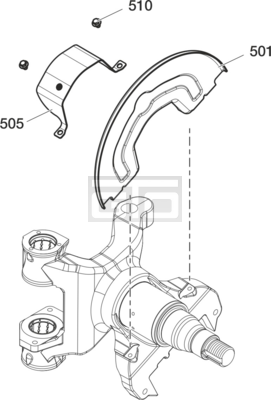 NRS-ABDECKBL. TS2 3709 LL 120 ET120