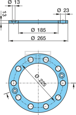 FLENS 13DICK RD265/185 TK225/10 RD23SE