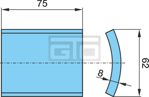 SHAPED PLATE