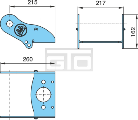 SHAPED PLATE 6/215