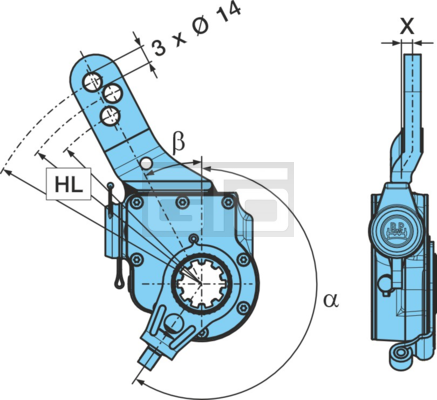 AGS-0 215G LL 150-180(104=9,5)GK-9 (14