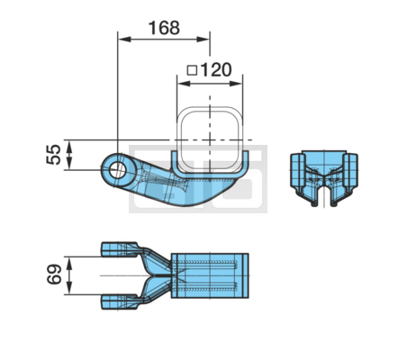 BRACKET VB 30 AK120 KH.