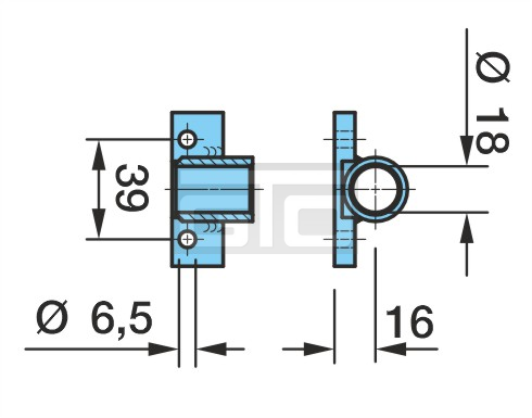 BRACKET FOR SENSOR LE+RI