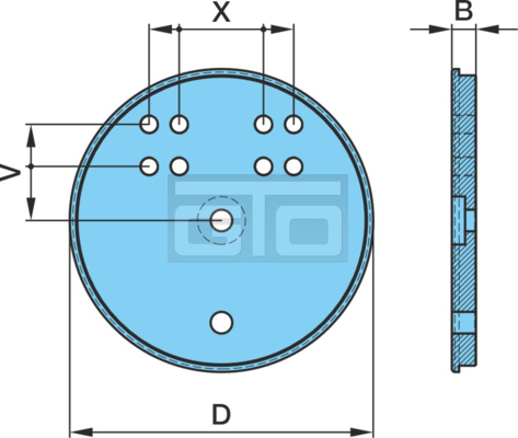 DISC F.LB OFFSET=45/80RD252X2070/120