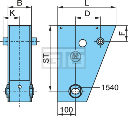 HANGER BRACKET_EV370X328X132S140/90