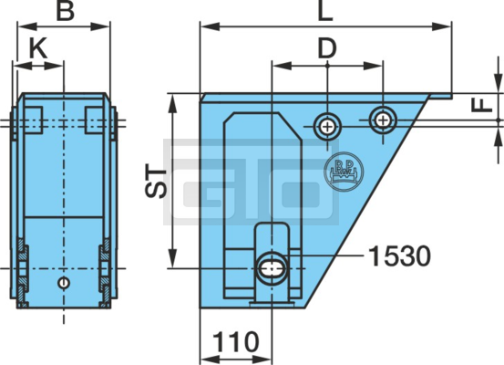HANGER BRACKET_AV268X385X14285/51170