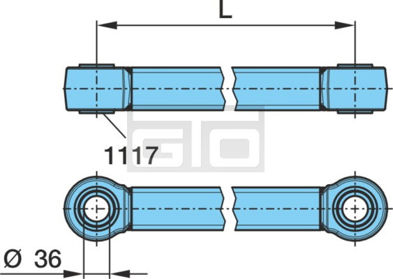 VERBIND.STANGE L-345