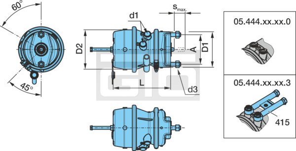 REMKAMER-BPW 15"/24" SB M/M
