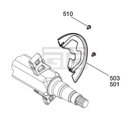 COVER PLATE KIT SBT 3745 120 10T P_S-HUB