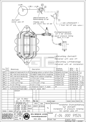 AXLE LIFT CENTRAL SL..GM>463VK120