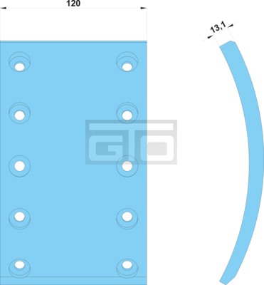 REM LIN. FL4112 TEXTAR T090 03P13,1MM