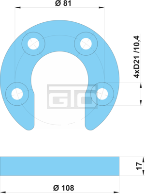 DISC:17;D108;4xD21/10,4