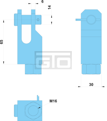 AGRO_GABELKOPF: 65X 14X6 D14 M16 GSL KPL
