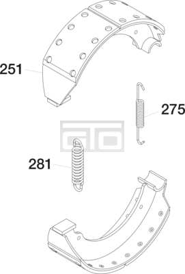 AGRO_BREMSBACKEN-TEILEKIT N 4012-3