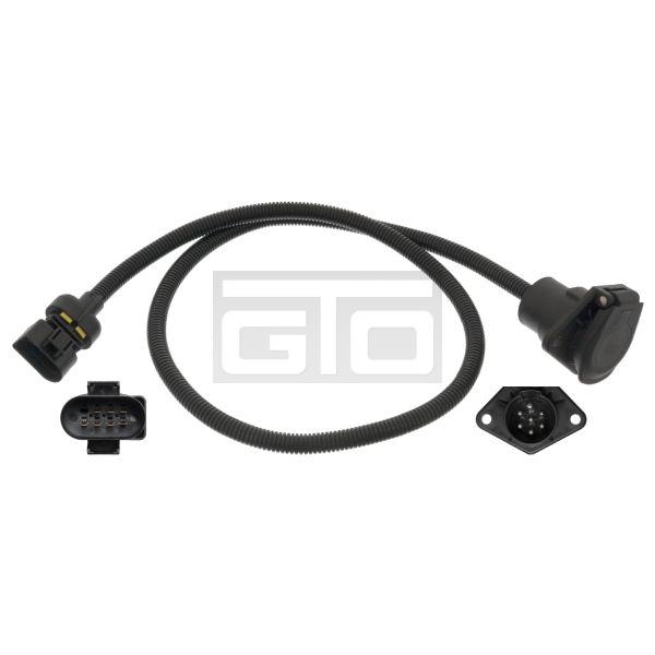 Adapterkabel für elektrische Spirale, mit Kunststoffstecker N