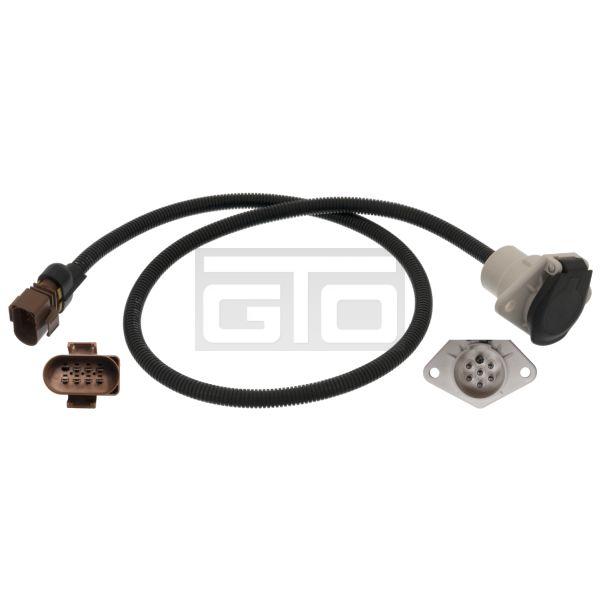 Adapter cable for electric spiral, with plastic plug S