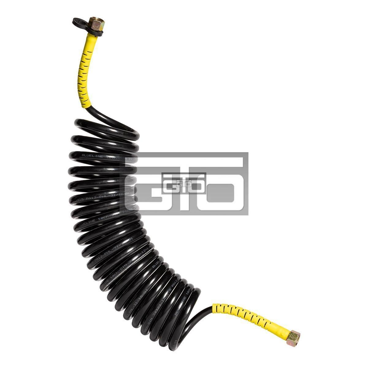 Blue line PA12 air coil M16 yellow