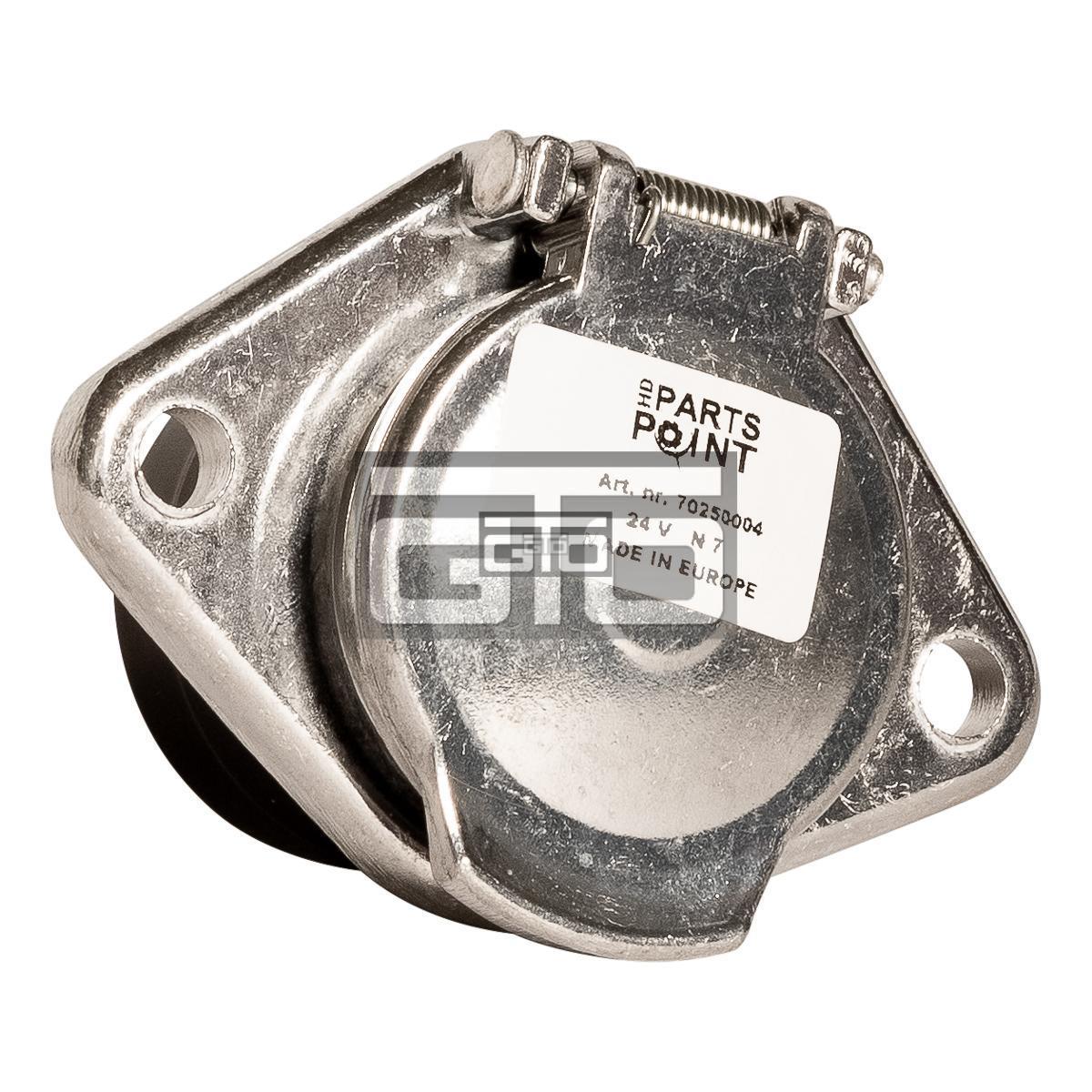 Metal socket 7p 24v N7 with screw connector