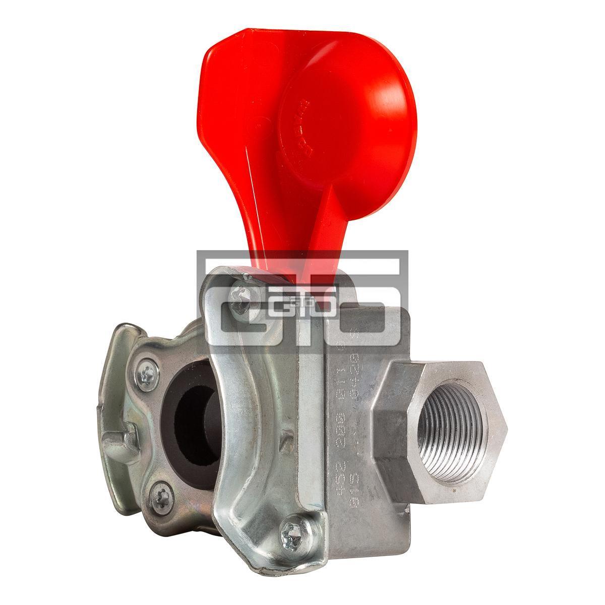 Coupling head red M22x1,5 Trailer side