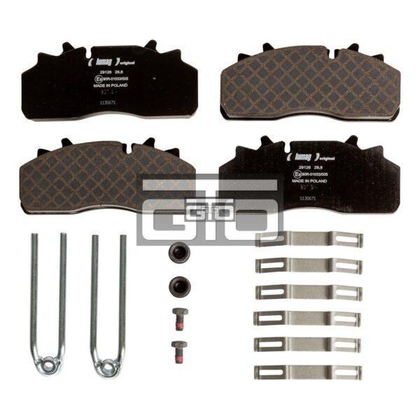 LUMAG BRAKE PADS SAF